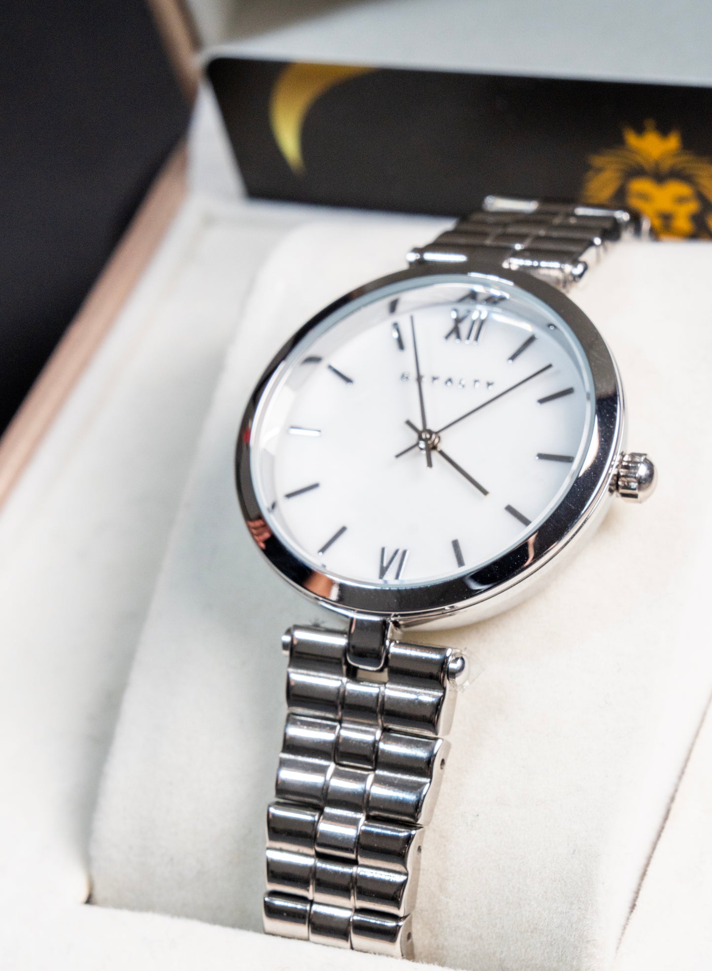 LEONIE SILVER ROYALTY WATCH
