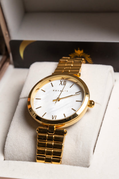 LEONIE GOLD ROYALTY WATCH