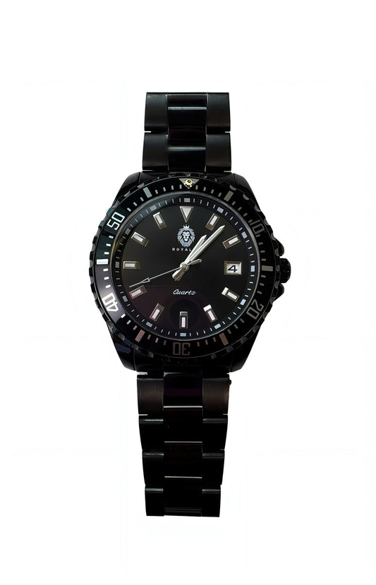 DEEP BLACK ROYALTY WATCH