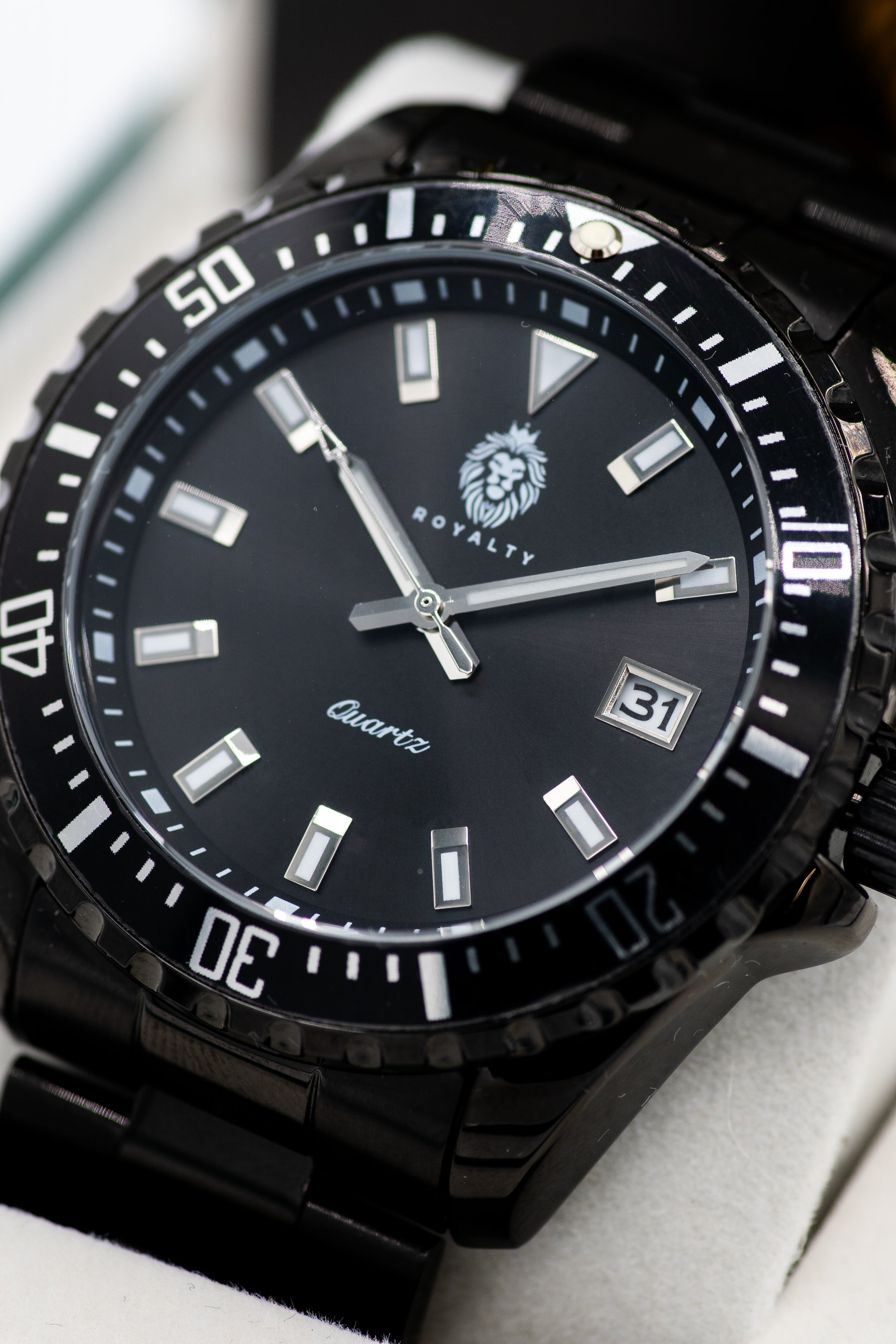 DEEP BLACK ROYALTY WATCH