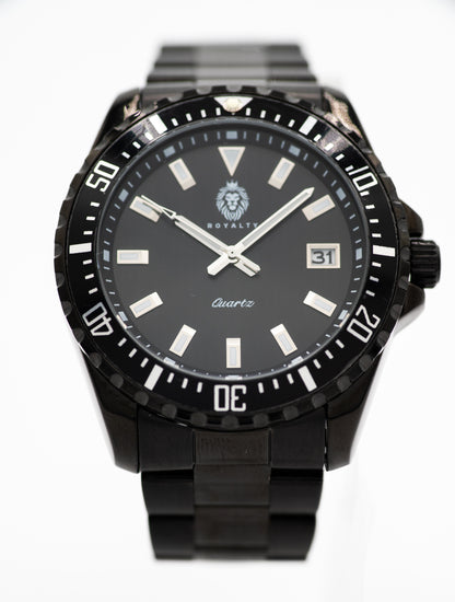 DEEP BLACK ROYALTY WATCH