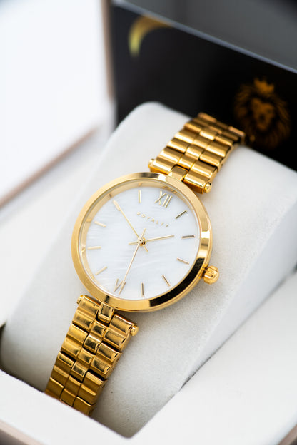 LEONIE GOLD ROYALTY WATCH