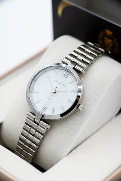 LEONIE SILVER ROYALTY WATCH