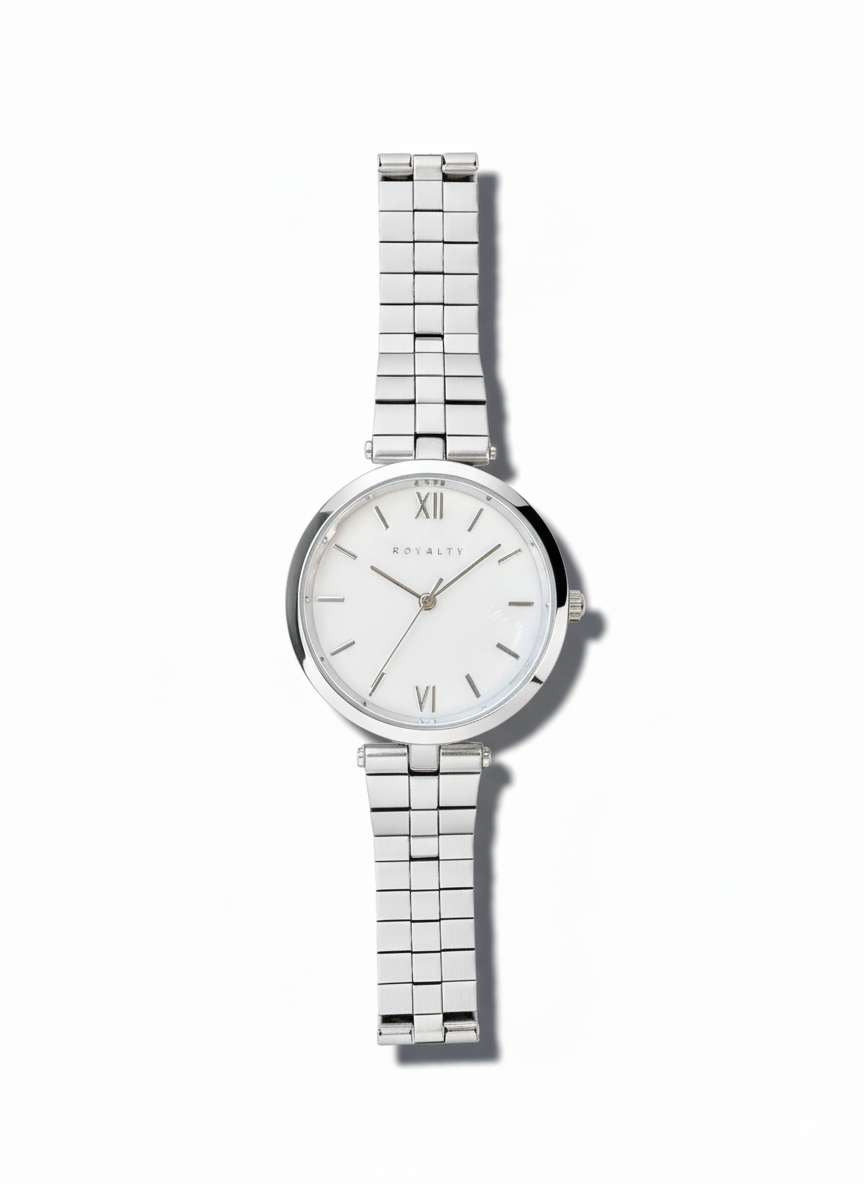 LEONIE SILVER ROYALTY WATCH