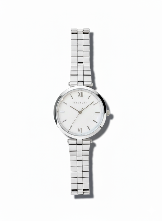 LEONIE SILVER ROYALTY WATCH
