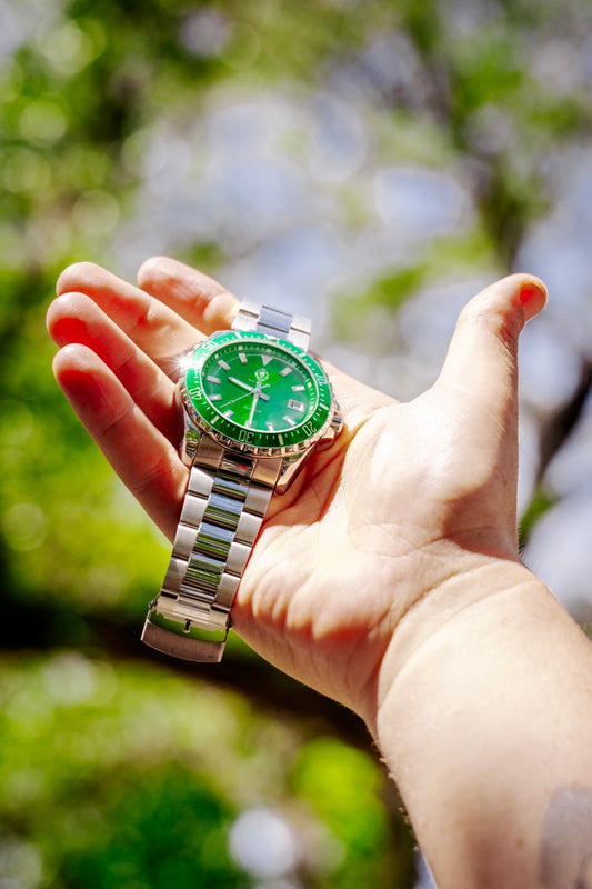 DEEP GREEN ROYALTY WATCH