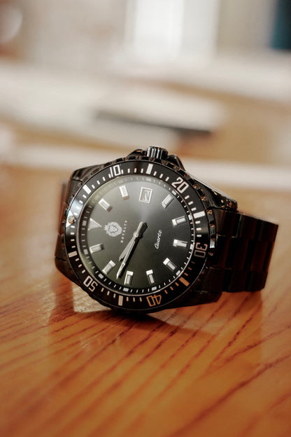 DEEP BLACK ROYALTY WATCH